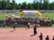 Uczestnicy Światowych Dni Młodzieży Diecezji zamojsko-lubaczowskiej także mieli dzień sportu - ten zorganizowano w piątek 22 lipca na stadionie OSiR.   