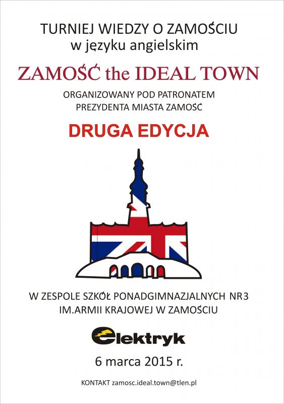 Druga edycja Turnieju „Zamość – the Ideal Town"