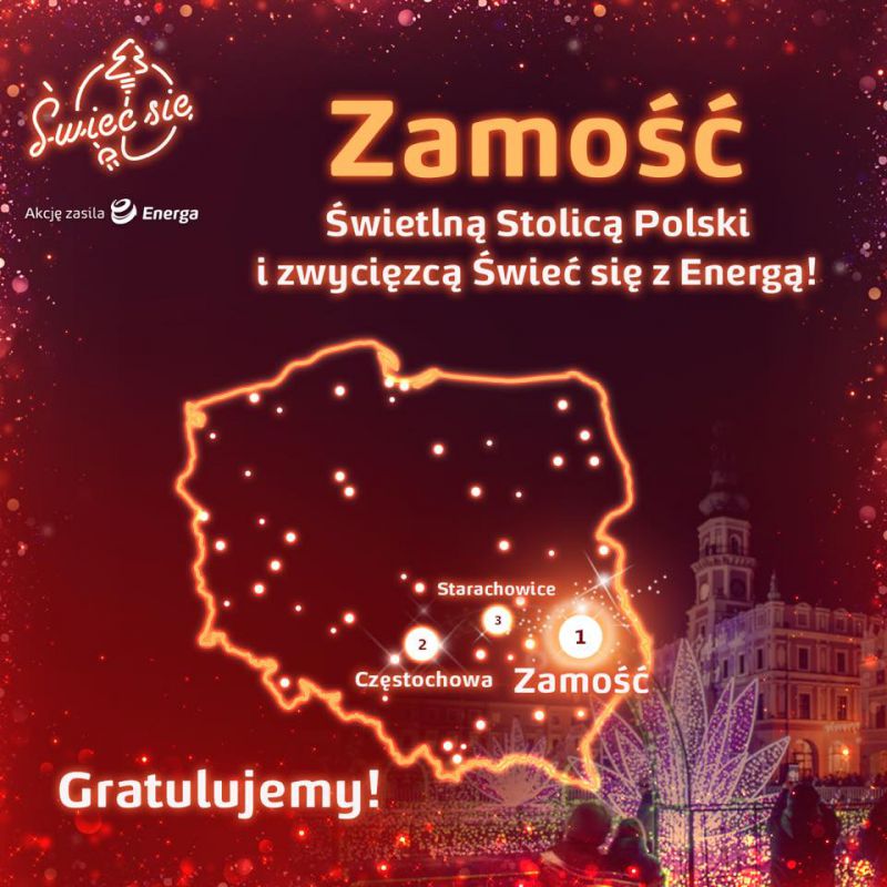 Jesteśmy Świetlną Stolicą Polski! 