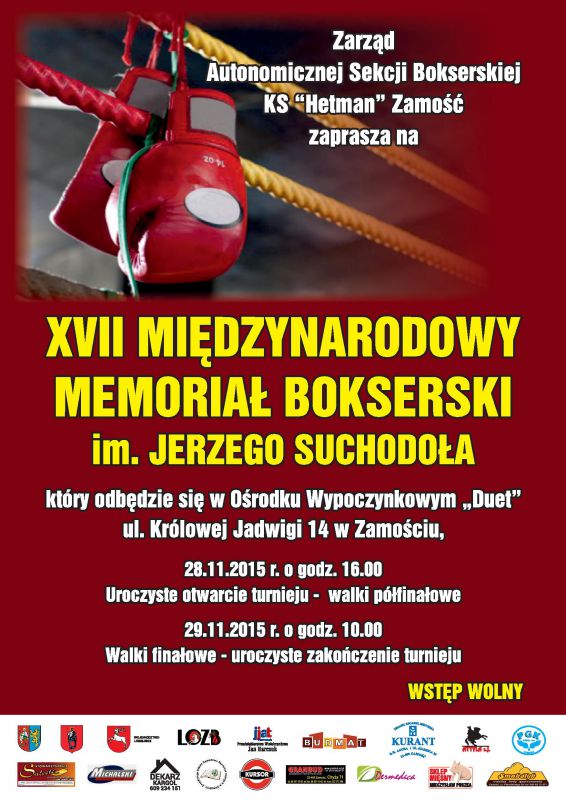 XVII Międzynarodowy Memoriał Bokserski im. J. Suchodoła